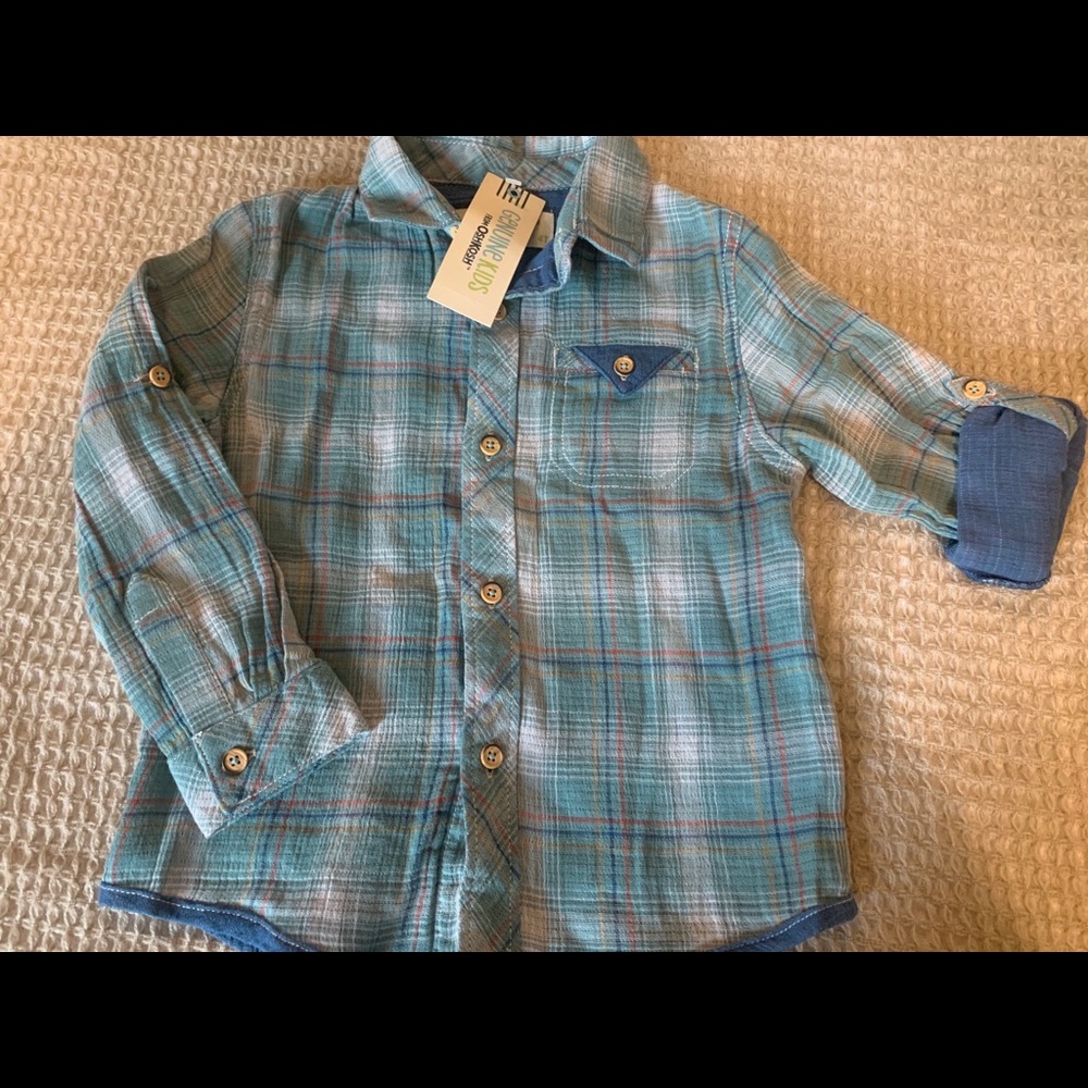 Boys (Toddler) button up shirt!